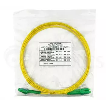 BlueOptics SFP3131BU15MM InfiniBand optiskās šķiedras kabelis 15 m LC dzeltens