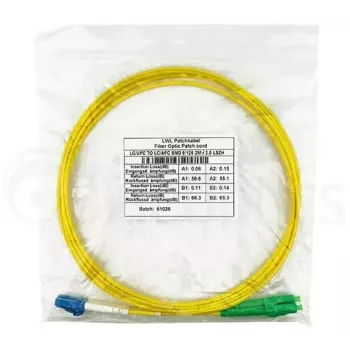 BlueOptics SFP3131BU2MS InfiniBand optiskās šķiedras kabelis 2 m LC dzeltens