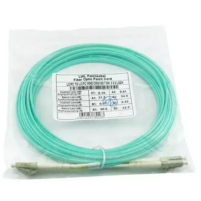 BlueOptics SFP3131EU50MK InfiniBand optiskās šķiedras kabelis 50 m LC Aqua