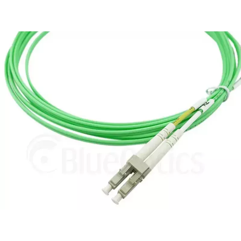 Optiskās šķiedras kabelis BlueOptics SFP3132GU15MK LC SC OM5 15 m piparmētru krāsā