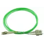 Optiskās šķiedras kabelis BlueOptics SFP3132GU30MK LC SC OM5 30 m Dzeltens