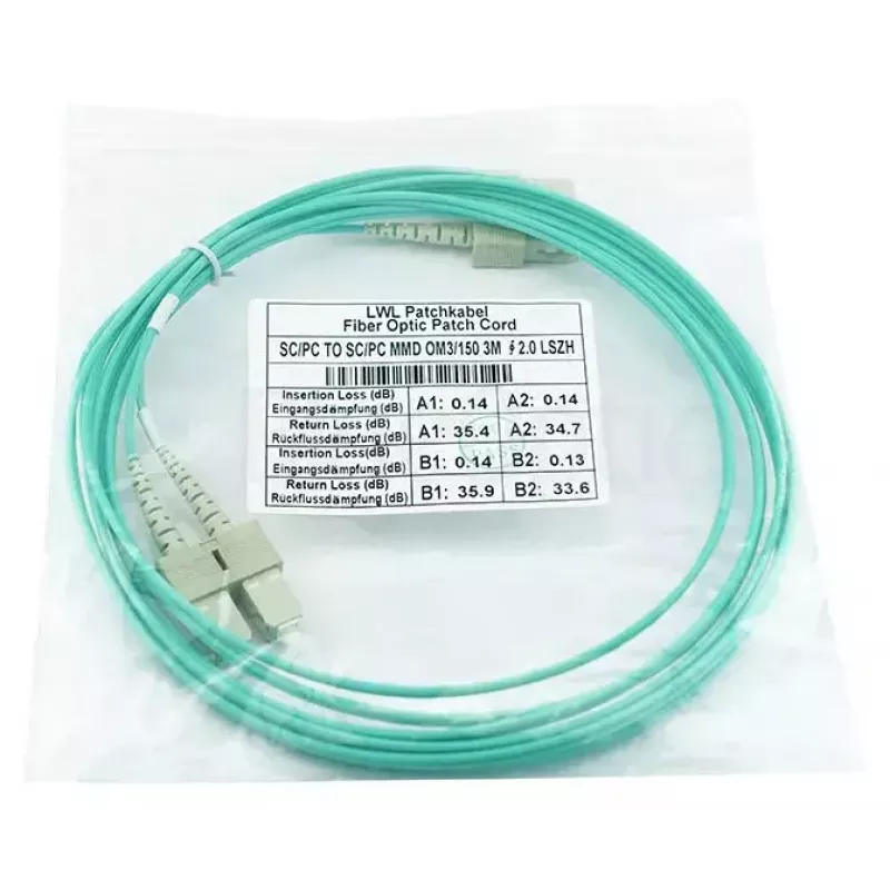 BlueOptics SFP3232EU15MK InfiniBand optiskās šķiedras kabelis 15 m SC