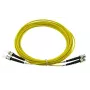 BlueOptics SFP3333BU2MK InfiniBand optiskās šķiedras kabelis 2 m ST Dzeltens