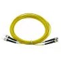 Optiskās šķiedras kabelis BlueOptics SFP3333BU7.5MK 7,5 m ST Dzeltens