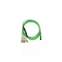 Optisko šķiedru kabelis BlueOptics SFP5141GU2MKB MPO 4x LC OM5 2 m laima