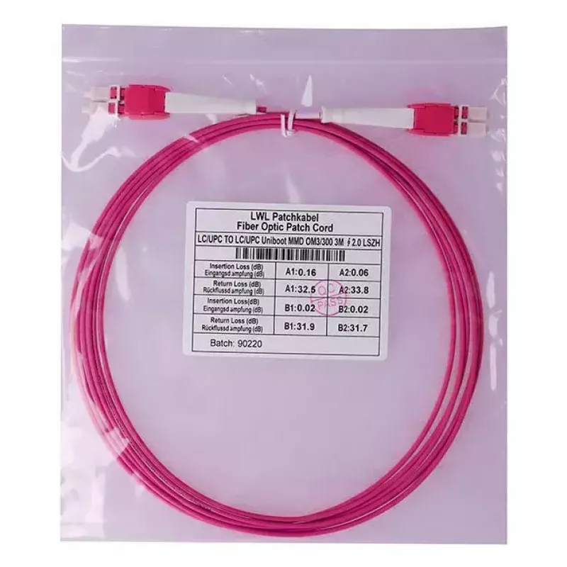 BlueOptics SFP8181FU5MK InfiniBand optiskās šķiedras kabelis 5 m LC OM4