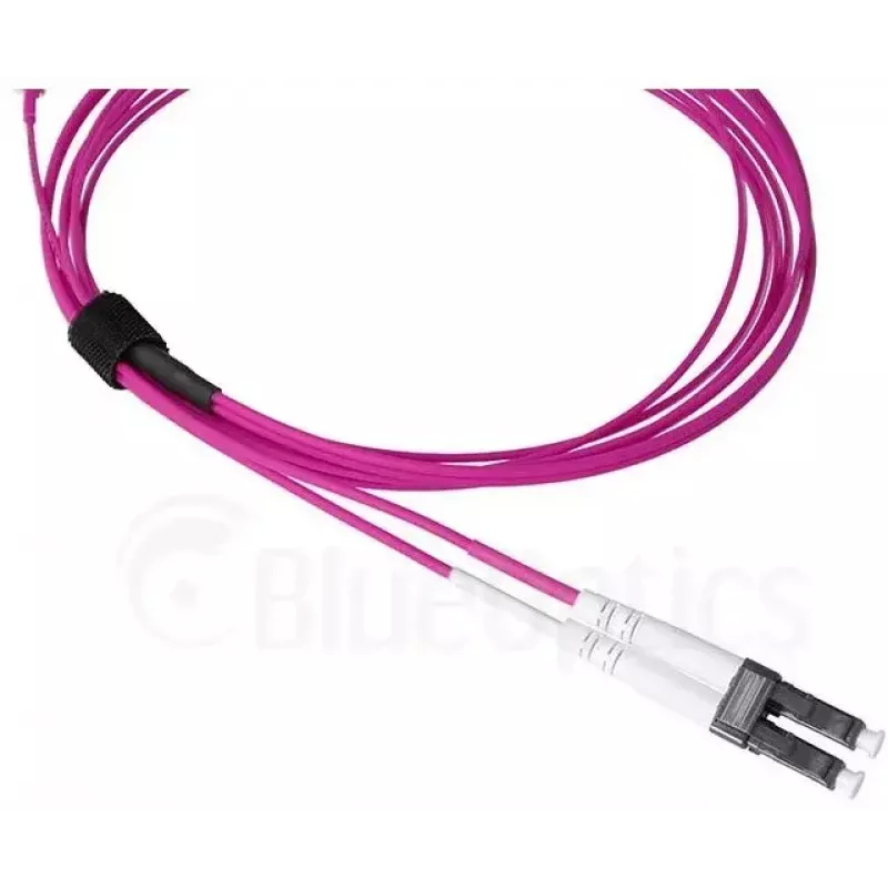 Optiskās šķiedras kabelis BlueOptics SFP9331FU2MK SN LC OM4 2 m Violets