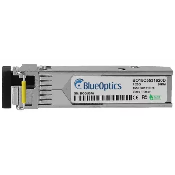 SFP raiduztvērēja modulis BlueOptics SFP-BXD53-20KM-CO-BO 1250 Mbit/s