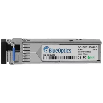 SFP raiduztvērēja modulis BlueOptics SFP-BXU35-20KM-DE-BO 1250 Mbit/s