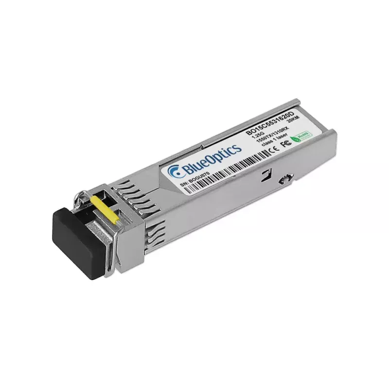 SFP raiduztvērēja modulis BlueOptics SFPGLX20B15D-BO 1250 Mbit/s