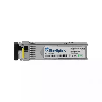 SFP raiduztvērēja modulis BlueOptics SFPGLX20B15D-w-BO 1250 Mbit/s optiskās šķiedras