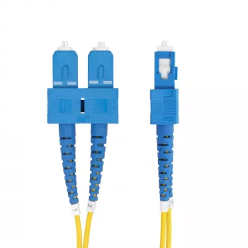 StarTech.com 2m (6.6ft) SC uz SC (UPC) OS2 vienmoda dupleksā optiskā šķiedras kabelis, 9/125µm, 40G/100G Zipcord, lieces nejutīgs, zemi ievietošanas zudumi - LSZH optiskās šķiedras džempera vads