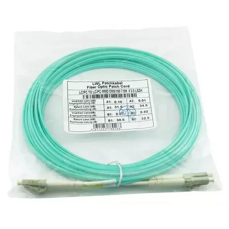 BlueOptics SRCABLE20M-BO InfiniBand optiskās šķiedras kabelis 20 m LC Bēšs