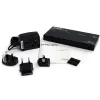 StarTech.com 2 portu DVI video sadalītājs ar audio, DVI, 2x DVI, 1920 x 1200 pikseļi, melns, alumīnijs, 10 m