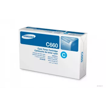 Samsung CLP-C660B lielas ietilpības ciāna tonera kasetne, 2000 lapas, ciāna, 1 gab.