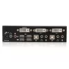 StarTech.com 2 Portu DVI USB KVM slēdzis ar audio un USB 2.0 centrmezglu