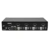 StarTech.com 4 portu USB DisplayPort KVM slēdzis ar audio, 3840 x 2400 pikseļi, melns