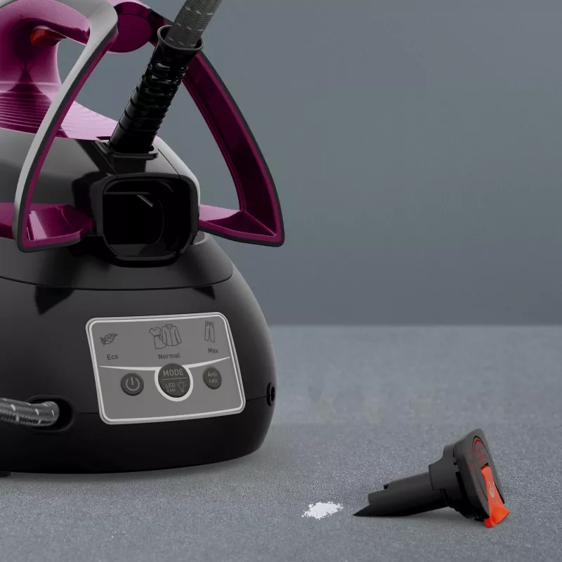 Tefal Express Vision SV8152 2800 W 1.8 L Durilium AirGlide Autoclean zole Violeta, Melna