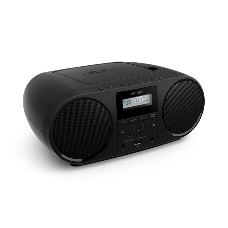 Philips TAZ6000/10 CD atskaņotājs Melns Pārnēsājams CD atskaņotājs