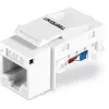 TRENDnet TC-K50C6 Cat6 keystone modulis, 50 gab. iepakojumā, leņķveida, balts