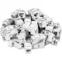 TRENDnet TC-K50C6 Cat6 keystone modulis, 50 gab. iepakojumā, leņķveida, balts