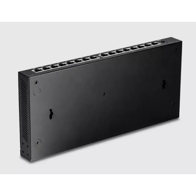 Nepārvaldāms slēdzis Trendnet TEG-S3160 16 porti 2.5G Ethernet galddatoram melns