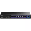 TRENDnet TEG-S591 nepārvaldīts 8-portu 2.5G Ethernet slēdzis, 100/1000/2500, 60 Gbit/s, MAC tabula 4000, sienas montāžai