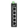 Tīkla slēdzis TRENDnet TI-ELC50 Nepārvaldāms 5-portu Fast Ethernet (10/100), 9.6–60V, sienas/DIN-sliedes stiprinājums