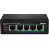 Nepārvaldāms slēdzis Trendnet TI-PE50 Power over Ethernet melns