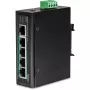 Nepārvaldāms slēdzis Trendnet TI-PE50 Power over Ethernet melns