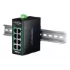 Nepārvaldāms Fast Ethernet PoE slēdzis TRENDnet TI-PELC80 — 8x 10/100 Mbps RJ-45, IEEE 802.3af/at, 48–56 V DC, sienas montāžai