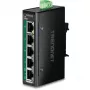TRENDnet TI-PGLC50 Industrial Nenodrošināts 5 Portu Gigabit Ethernet PoE+ Slēdzis