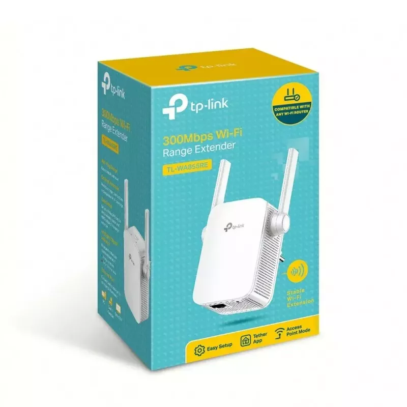 TP-LINK TL-WA855RE tīkla paplašinātājs Tīkla raidītājs un uztvērējs Balts