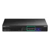 Nepārvaldāms slēdzis Trendnet TPE-1020SB 8 porti Gigabit Ethernet PoE 1U