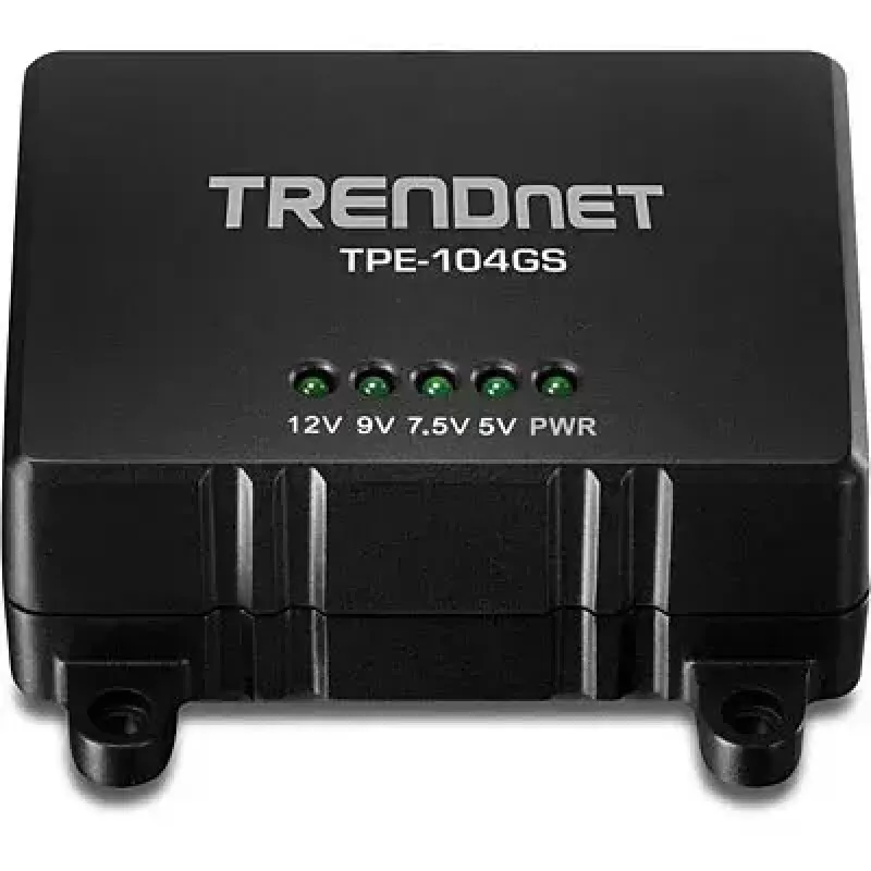 Tīkla sadalītājs Trendnet TPE-104GS Melns Power over Ethernet PoE