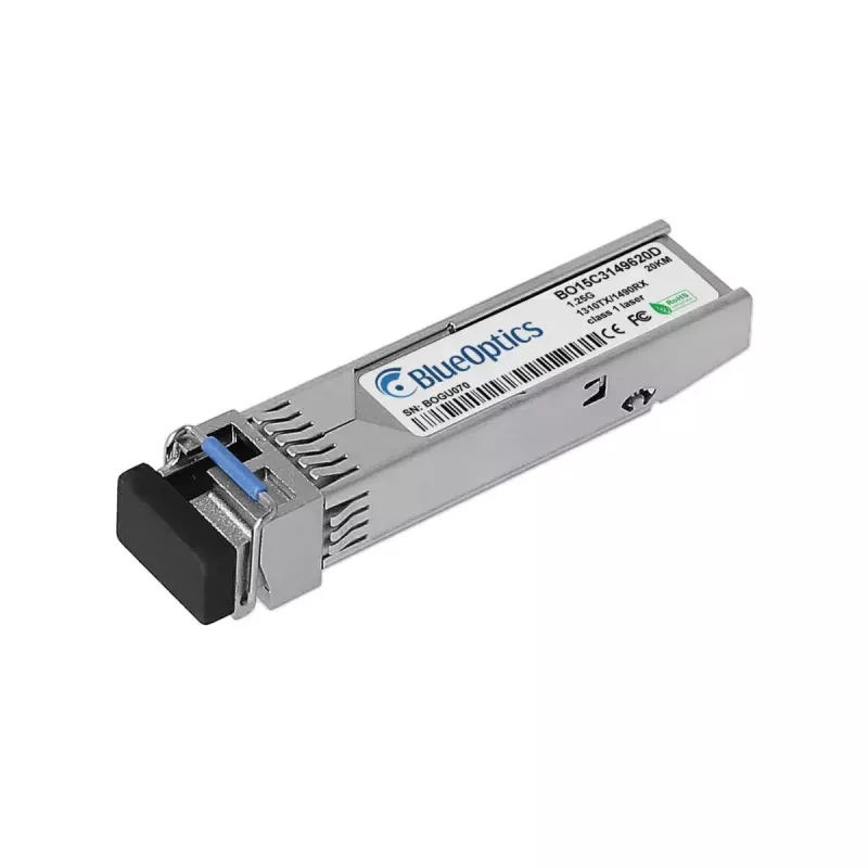 SFP raiduztvērēja modulis BlueOptics TRBUG1CFBC000E2G-BO 1250 Mbit/s