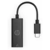 HP USB-C uz RJ45 adapteris, USB Type-C, RJ-45, vīrišķais, melns, biznesa klase, Windows 10, Windows 7, Windows 8, Windows 8.1
