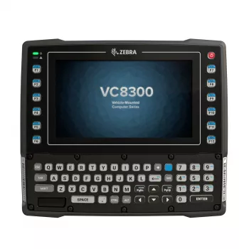 Zebra VC8300 pārnēsājamais mobilais dators 26,4 cm (10,4 collas) 1024 x 768 pikseļi Skārienekrāns 3,7 kg Melns