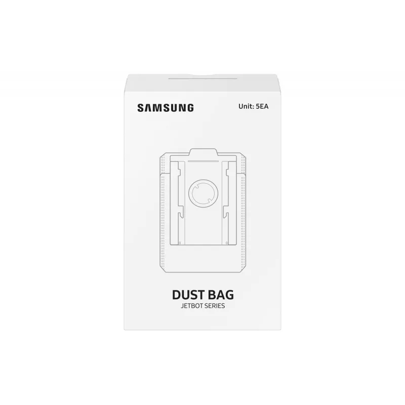 Putekļu maiss Samsung VCA-ADB952 Rokas putekļsūcējs Balts 5 gab.