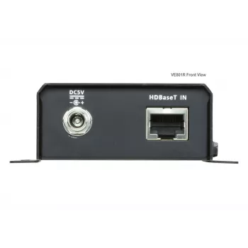 ATEN HDMI uztvērējs tikai caur 1 CAT5e/6 kabeli (70 m), 4K / HDBaseT-Lite (B klase)