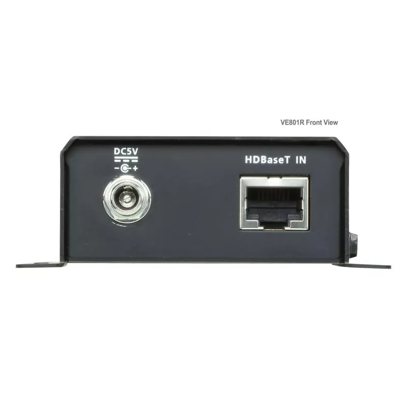 ATEN HDMI uztvērējs tikai caur 1 CAT5e/6 kabeli (70 m), 4K / HDBaseT-Lite (B klase)