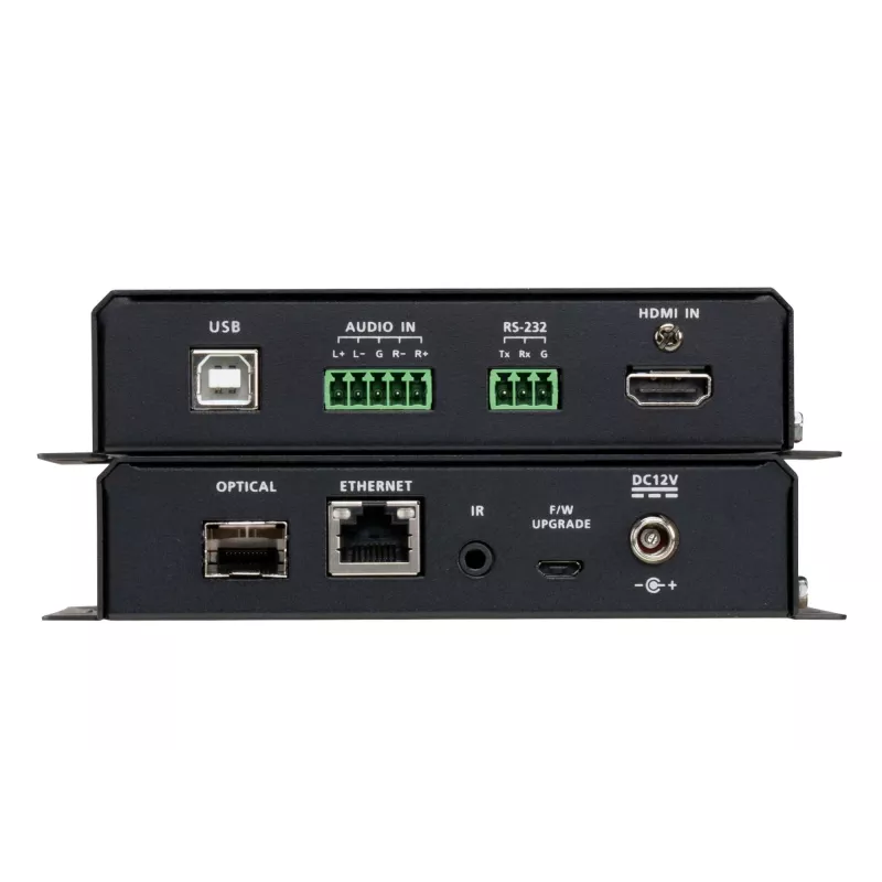 AV raidītājs un uztvērējs ATEN VE883AK2 True 4K HDMI optiskais pagarinātājs 4K@300m 10km