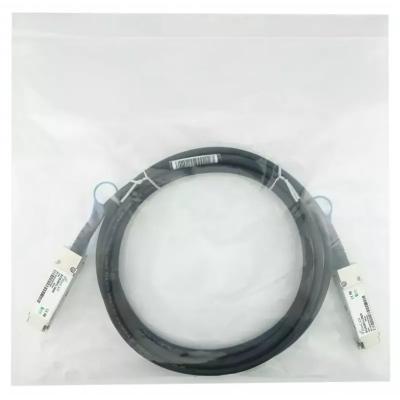 BlueOptics X66211A-1-BL InfiniBand/optiskās šķiedras kabelis 1 m QSFP28 Melns