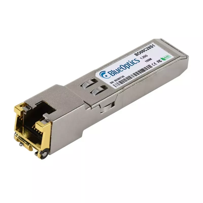 Optiskā raiduztvērēja modulis BlueOptics XCVR-000CRJ-BO 1250 Mbit/s RJ-45