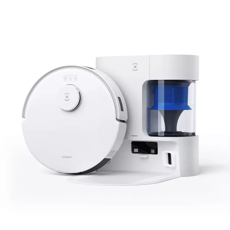 Robot vacuum Ecovacs Deebot N20e PLUS balta — 2-in-1 vacuuming and mopping