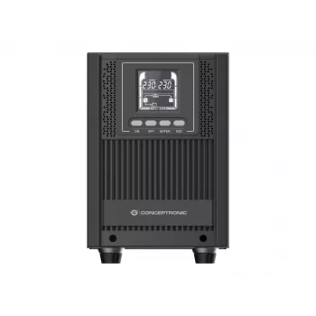 Conceptronic ZEUS52ES2K 2000VA 1800W tiešsaistes torņa UPS, Schuko