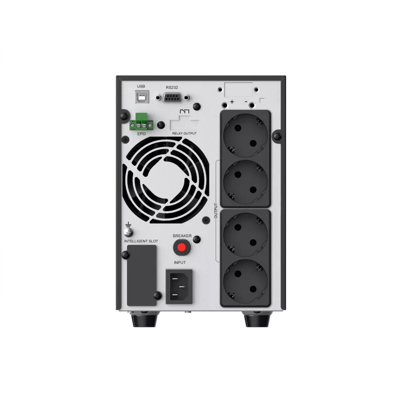 Conceptronic ZEUS52ES2K 2000VA 1800W tiešsaistes torņa UPS, Schuko