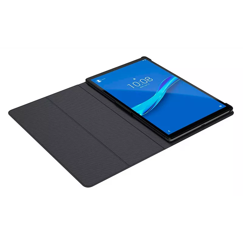 Folio maciņš Lenovo Tab M10 Plus FHD ZG38C02959 — poliuretāns, piemērots 26,2 cm (10,3 collu) ekrānam, melns