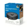 TP-Link Tapo robotizētais putekļsūcējs, bez maisa, melns, apaļš, uzlāde, 55 dB, 0.3 L