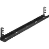 InLine universalā kabeļu vadotnes sliede 3 līmeņu (80/100/120 cm) montāžai zem galda, melna